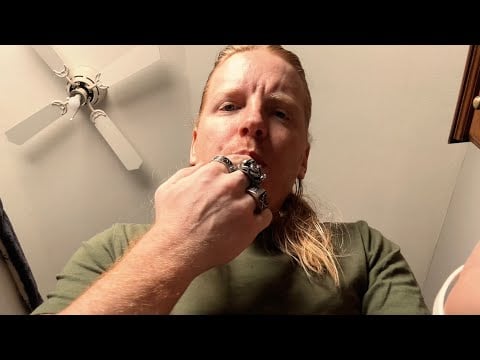 ASMR In My Lap | 18 Minutes Spit Painting Your Face