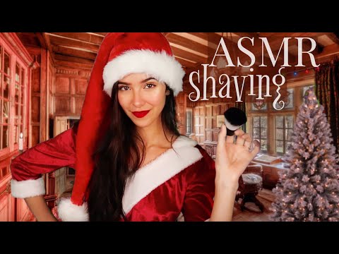 ASMR Mrs Claus Shaves Your Beard, Santa!