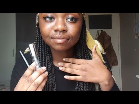ASMR | Doing My Makeup ( chaotic) Lofi