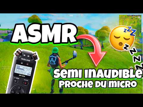 ASMR Français • CHUCHOTEMENT EN SEMI INAUDIBLE pour DORMIR avec LE TASCAM 😴