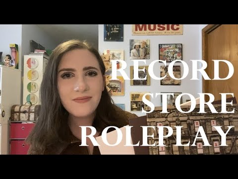 {ASMR} Soft Spoken Record Store Roleplay