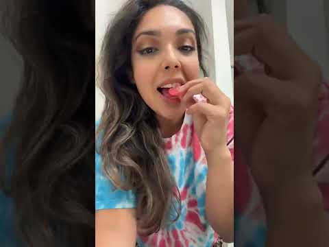 HARIBO PEACHES ASMR | gummy eating soundd