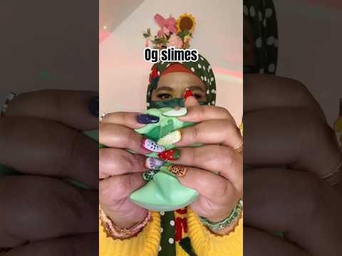 Trying @slime_og for the first time #slimeasmr #slimesatisfying #satisfyingvideo #asmrshorts