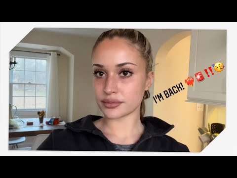 vlog | i'm back!