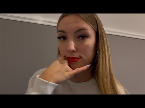 ASMR | fast tapping with lot‘s of mouth sounds👄 (german/deutsch)