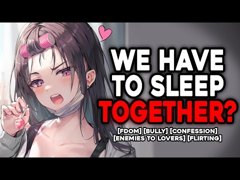 Sharing a Bed With Your Bully ASMR [Enemies To Lovers]