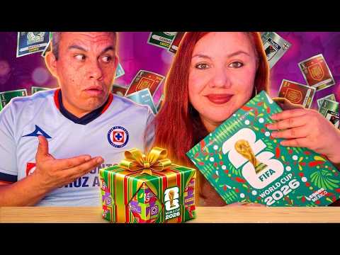 ASMR | Le Regalo a mi ESPOSO el ALBUM del Mundial y 700 Estampas! | EP #4