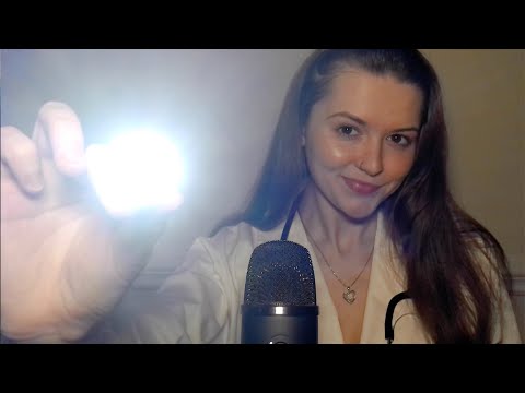 ASMR Complete Cranial Nerve Exam ⚡️~ Soft Spoken Medical Doctor Roleplay