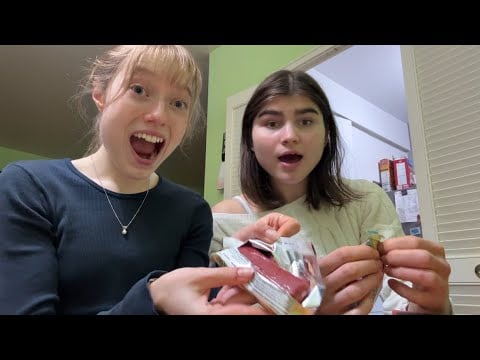 lofi asmr || protein snack mukbang with my friend !!