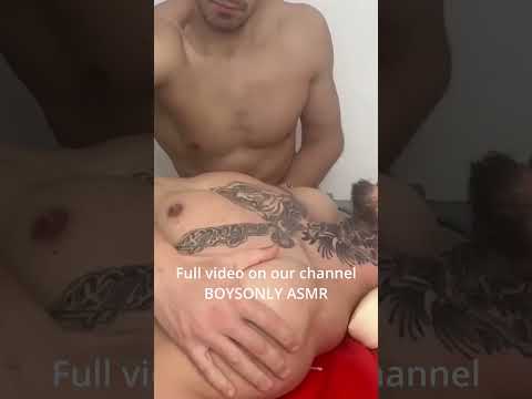 Shoulder and Chest ASMR MASSAGE 😮😴 @BoysOnlyASMR