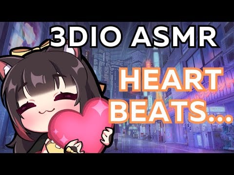 asmr stream #41 🌸 (3DIO - my heart beats for you)