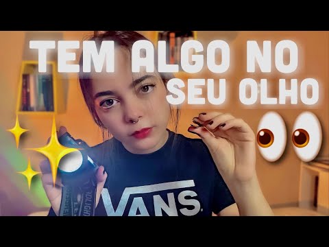 ✨ASMR | Retirando algo do seu olho✨