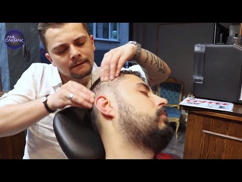 ASMR BARBER MASSAGE | MY FIRST ASMR MASSAGE IN MY NEW BARBER SHOP