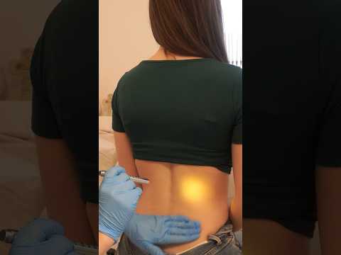 ASMR Back Examination #asmr #satisfying #asmrsounds #relax #asmrcommunity #roleplay #shorts
