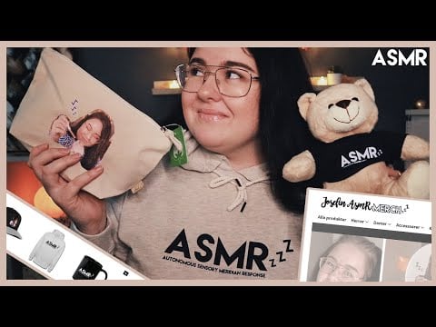 ASMR ÄNTLIGEN SLÄPPER JAG MIN EGEN MERCH!