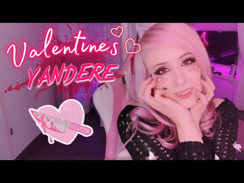 ASMR Roleplay - Valentines Video-Chat With Your Yandere Girlfriend ♥