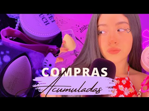 Compritas acumuladas 🛒  | Susurros relajantes | Andrea ASMR 🦋