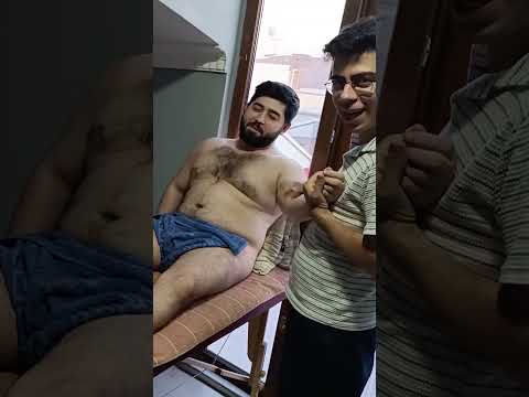 Chest, arm, and abdomen massage therapy with the most relaxing techniques #relaxing #asmr #shorts