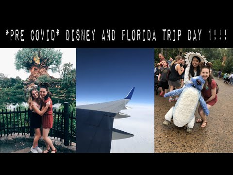 *PRE COVID* Disney and Florida Trip Day 1!!!