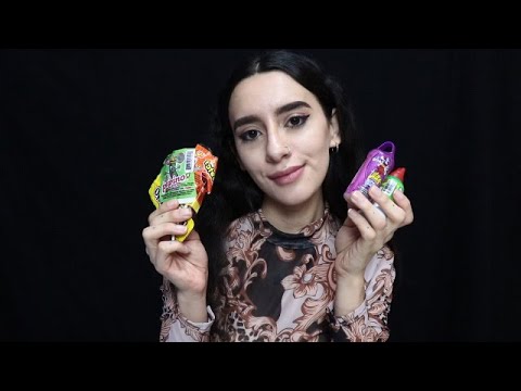 ASMR - PROBANDO DULCES MEXICANOS