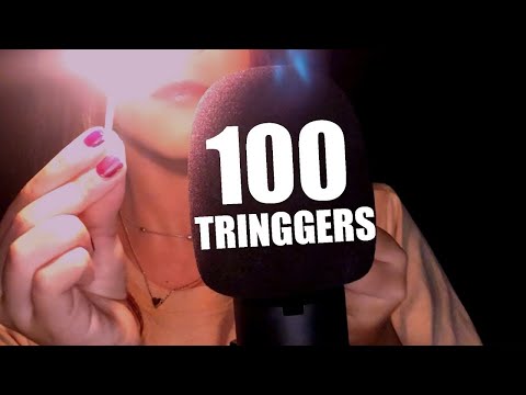 ASMR 100 TRIGGERS EM 1 MINUTO ⚡️⚡️