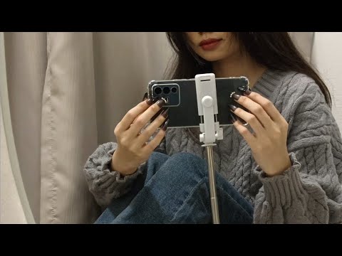 ASMR  Slow Tapping & Scratching on the Camera