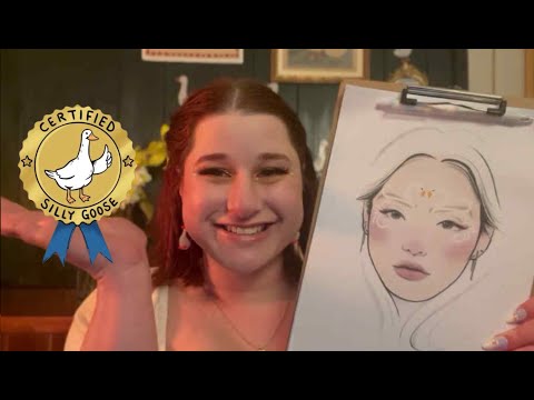 🐥 Silly Goose Society ASMR 🪶 | Fast Soft Speaking, Tapping, Facepaint, This or That