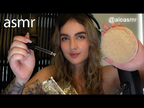 asmr SPA MASAJE + Tratamiento Facial (atención personal) Ale ASMR español