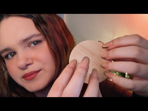 Close Up Whispers & New Year Affirmations | ASMR Rambling, Light Nail Tapping