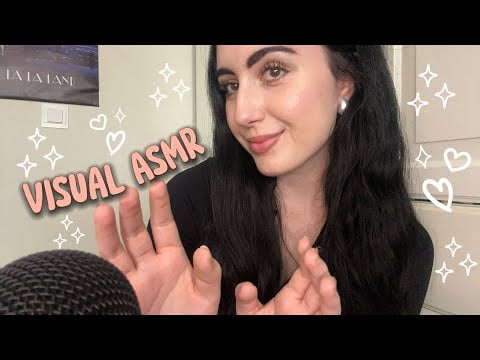 VISUAL ASMR ~ Fast Hand Sounds & Mouth Sounds For Sleep ☆ #asmr 