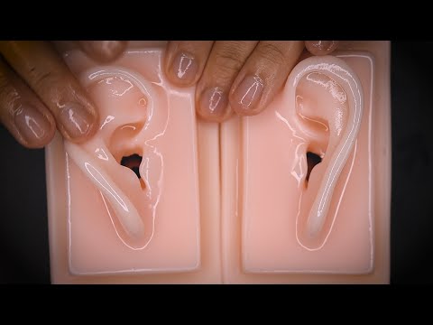 ASMR The most sleeping miracle sound on earth 💤 Vaseline ear massage (subtitles, sleepy, No Talking)