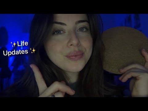ASMR Cork & Life Update 🤍