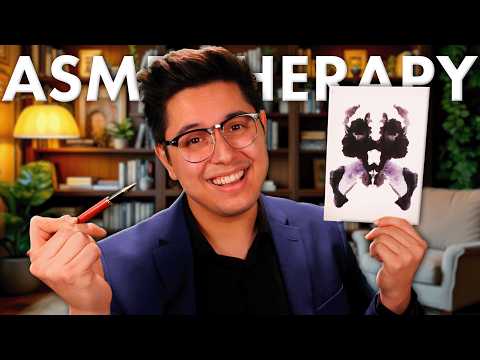 The Over Analyzing Therapy Session | ASMR Listening, Writing, Testing, and More!