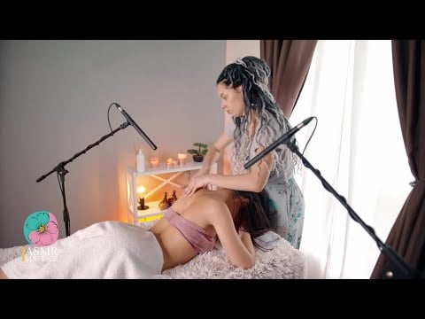 Warm ASMR Massage on the Table by Anna