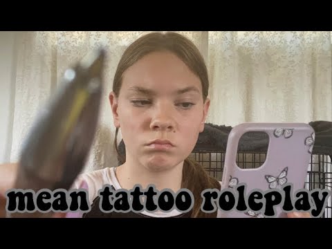 mean tattoo roleplay~annaASMR