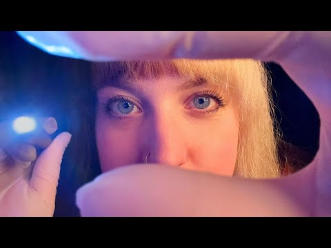 ASMR | There is something in your eye 👁️✨Light Triggers | Up Close Attention