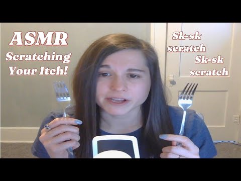 ASMR Scratching your head,face and back for you