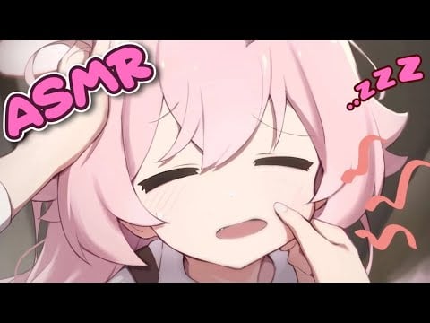 【ASMR 3DIO RP 耳元囁き】Sleepy brat