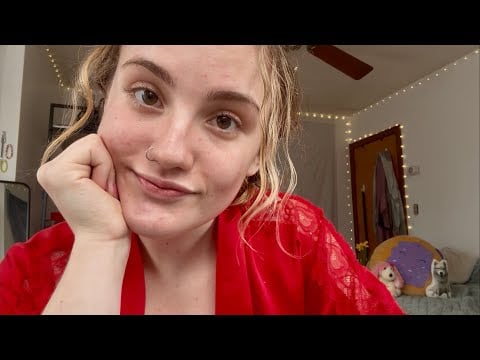 ASMR positive affirmations to calm you down & alleviate anxiety + stress (i’m overwhelmed w/ school)