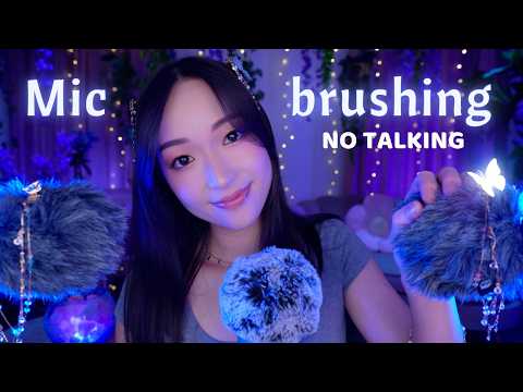 ASMR 🌊 100% Mic Brushing & Touching en binaural🎙️ NO TALKING 🌪️