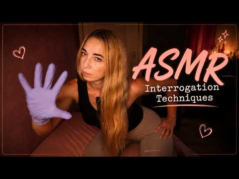 ASMR Interrogating You (Practicing Interrogation Techniques)
