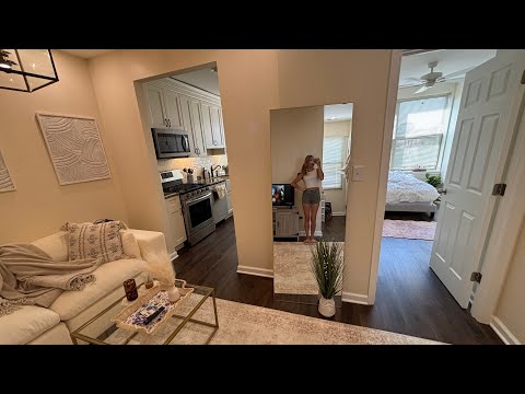 ASMR Apartment Tour 🎉 Lofi Whispering and Tapping