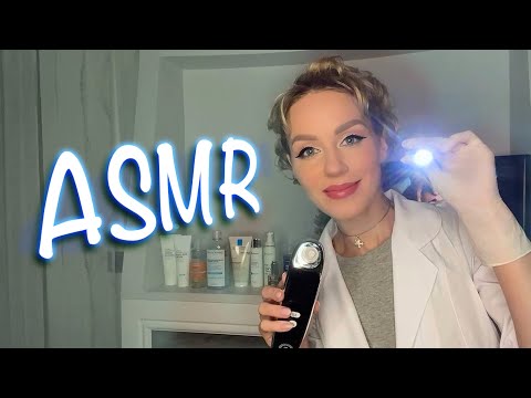 АСМР 💆‍♀️ ЧИСТКА ЛИЦА | МАССАЖ |  SPA | MASSAGE 🧖‍♀️ Тихий голос / Персональное внимание / ASMR