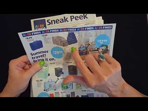 ASMR | Aldi Sneak Peek Show & Tell June 2026 (Soft Spoken)
