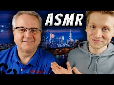Mein DAD macht ASMR zum ERSTEN MAL! mit DEINEN FRAGEN!