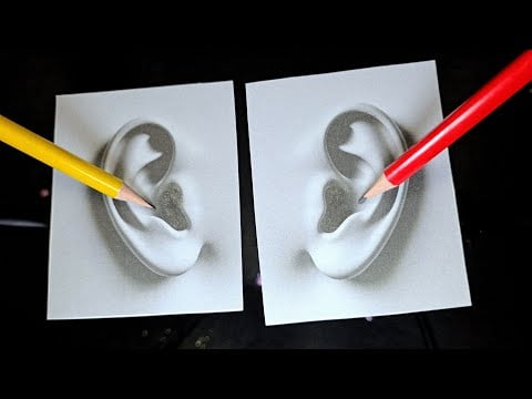 ASMR 귀청소 양쪽귀를 자극하는 긁기와 탭핑 No Talking, Ear Cleaning
