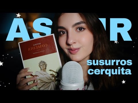 ASMR SUSURROS CERCA del MICRÓFONO PARA DORMIR (Lectura)