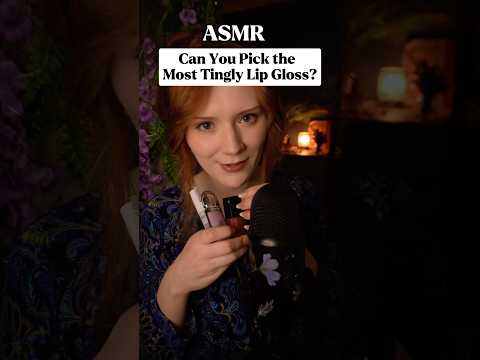 Lipgloss ASMR trigger 😍 more☝️Mouth sounds asmr makeup personal attention 😴