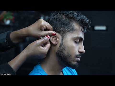 The Healing Touch: Indian Female Barber's Head Massage Ritual for Deep Relaxation | ASMR Therapy