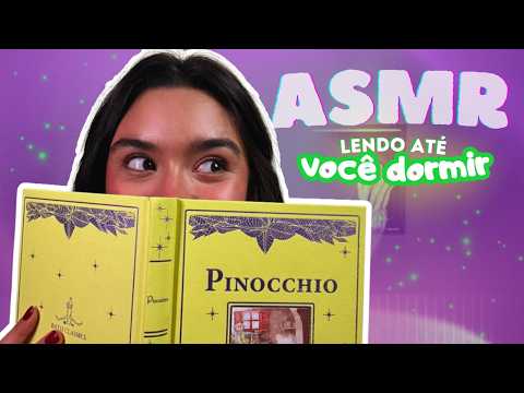 ASMR lendo até você dormir profundamente 😴